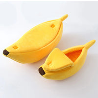 Casinha de Banana confortável e divertida para Cães e Gatos