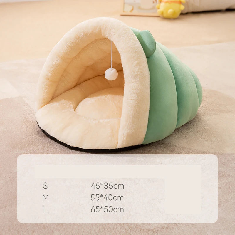 Cama para Cachorro Pequena Camas para Cães Ninho Quente Acessórios Grande Acessório Filhote Lavável Suprimentos Gatos Cesta Média Sofá Pelúcia