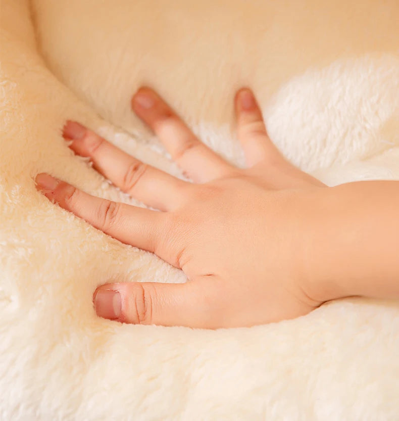 Cama para Cachorro Pequena Camas para Cães Ninho Quente Acessórios Grande Acessório Filhote Lavável Suprimentos Gatos Cesta Média Sofá Pelúcia