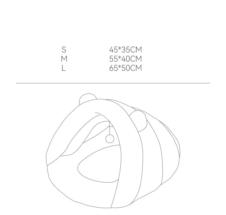 Cama para Cachorro Pequena Camas para Cães Ninho Quente Acessórios Grande Acessório Filhote Lavável Suprimentos Gatos Cesta Média Sofá Pelúcia