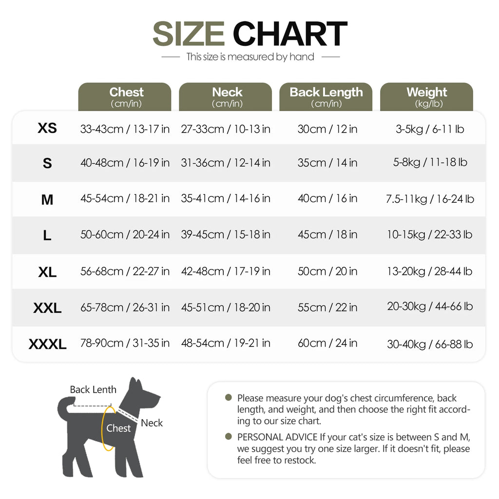 Colete e Casaco Anti-Ansiedade para Cães e Gatos - Proteção para Corpo e Orelhas contra Trovões e Fogos